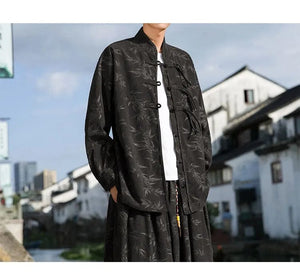 "Zhang Yizhi" corduroy Tang light jacket