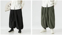 Load image into Gallery viewer, Wide bushido wabi sabi pants