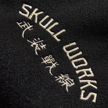 Load image into Gallery viewer, Hyper Premium kanji skull baseball jacket