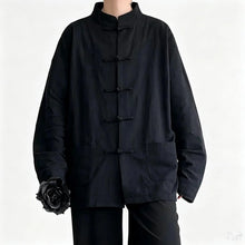 Load image into Gallery viewer, "Qīnglán" baggy Tang shirt