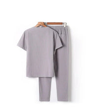 Load image into Gallery viewer, Sansui sailboat Tang shirt + pants set