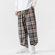 Load image into Gallery viewer, &quot;Benjiro&quot; plaid harem pants