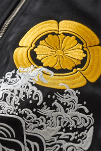 Super premium embroidery carp sukajan souvenir jacket