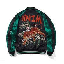 Load image into Gallery viewer, Premium &quot;denim&quot; jungle tiger sukajan jacket