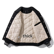 Load image into Gallery viewer, &quot;Confidence&quot; varsity baseball jacket