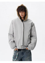 Load image into Gallery viewer, Reversible vintage faux fur jacket