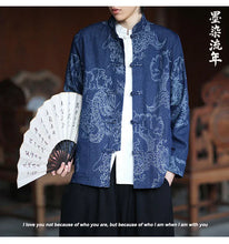 Load image into Gallery viewer, "yè lóng" Tang Dynasty jacket