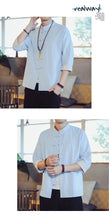 Load image into Gallery viewer, Hongmin solid Tang shirt