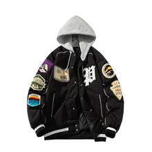 Load image into Gallery viewer, &quot;Fanming&quot; style varsity baseball jacket