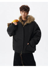 Load image into Gallery viewer, Reversible vintage faux fur jacket