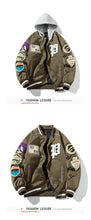 Load image into Gallery viewer, &quot;Fanming&quot; style varsity baseball jacket