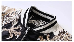Hyper Premium embroidery Dragon Tiger sukajan jacket