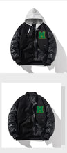 Load image into Gallery viewer, Mr. strong body varsity baseball jacket