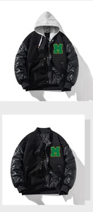 Mr. strong body varsity baseball jacket