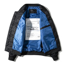 Load image into Gallery viewer, Maro solid bomber jacket