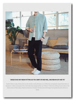 Load image into Gallery viewer, Hongmin solid Tang shirt