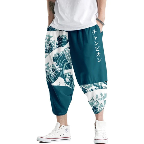 Tsunami katakana harem pants