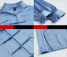 Load image into Gallery viewer, &quot;qínshū&quot; Tang Dynasty silk shirt + pants