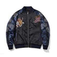 Load image into Gallery viewer, Premium carp splash embroidery sukajan jacket