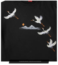 Load image into Gallery viewer, Embroidery flying stork sweatshirt