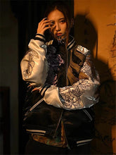 Load image into Gallery viewer, Hyper Premium embroidery dragon phoenix sukajan jacket