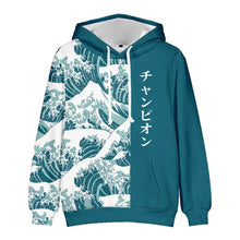 Load image into Gallery viewer, Kanagawa wave design jacket