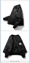 Load image into Gallery viewer, Elegant beast embroidery bomber jacket