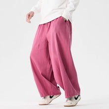 Load image into Gallery viewer, "Kurogane" wide harem pants