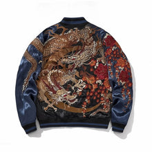 Load image into Gallery viewer, Hyper premium fierce dragons embroidery sukajan souvenir jacket