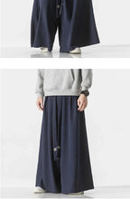 Load image into Gallery viewer, Wide bushido Yūgen pants