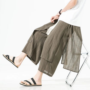 "niru" ankle length harem pants