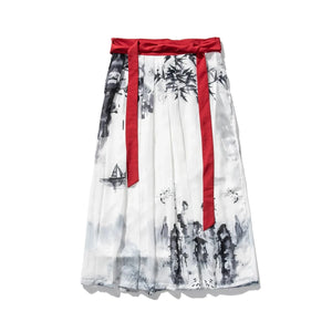 "tiānzǐ" wide harem pants