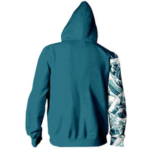 Load image into Gallery viewer, Kanagawa wave design jacket