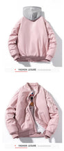 Load image into Gallery viewer, Space man solid bomber jacket
