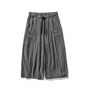 "yakedo" baggy ankle length harem pants