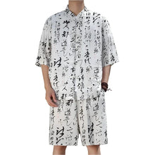 Load image into Gallery viewer, Short sleeve Tang shirt + shorts set
