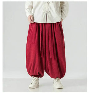 Wide bushido wabi sabi pants