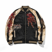 Load image into Gallery viewer, Premium twin dragon embroidery sukajan jacket