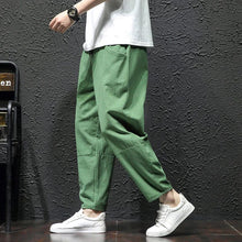 Load image into Gallery viewer, Simple and clean basic ankle length harem pants