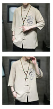 Load image into Gallery viewer, Yijin dragon Tang shirt