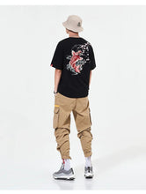 Load image into Gallery viewer, Fish splash embroidery T-shirt