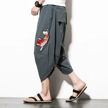 Load image into Gallery viewer, Koi fish harem pants