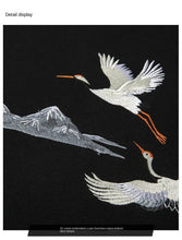 Load image into Gallery viewer, Embroidery flying stork sweatshirt