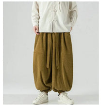 Load image into Gallery viewer, Wide bushido wabi sabi pants