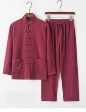 Load image into Gallery viewer, "Yúnmò" Tang shirt + pants set