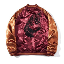 Load image into Gallery viewer, Hyper premium roaring lion embroidery sukajan jacket