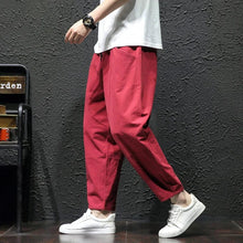 Load image into Gallery viewer, Simple and clean basic ankle length harem pants