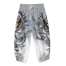 Load image into Gallery viewer, Silverstone dragon harem pants