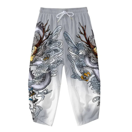 Silverstone dragon harem pants