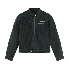 Load image into Gallery viewer, Vintage distressed ryokan denim jean jacket